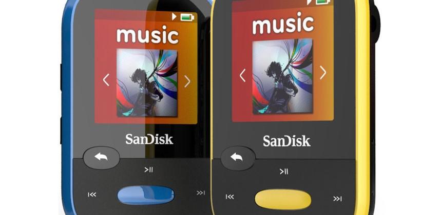 SanDisk Clip Sport MP3 player aims at athletes and gym rats