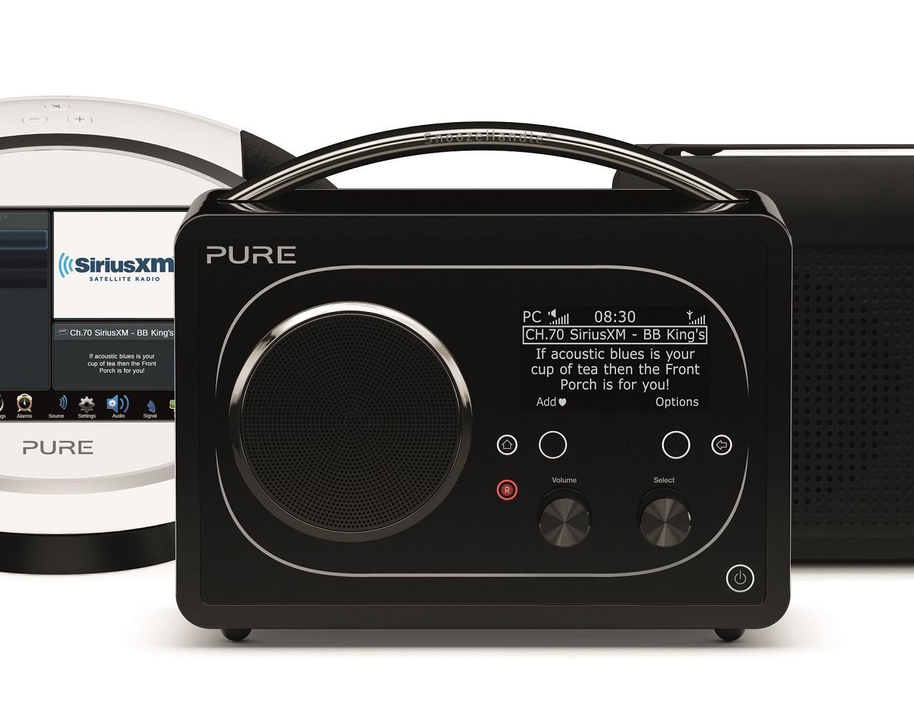 Pure Evoke F4 scores SiriusXM Radio SlashGear