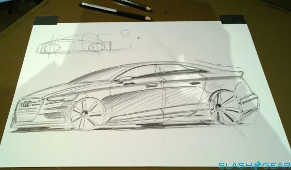 2015 Audi A3 Sketch