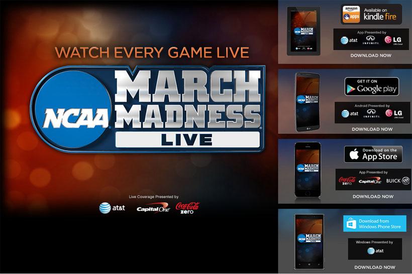 Ncaa march madness live app adds kindle fire support slashgear