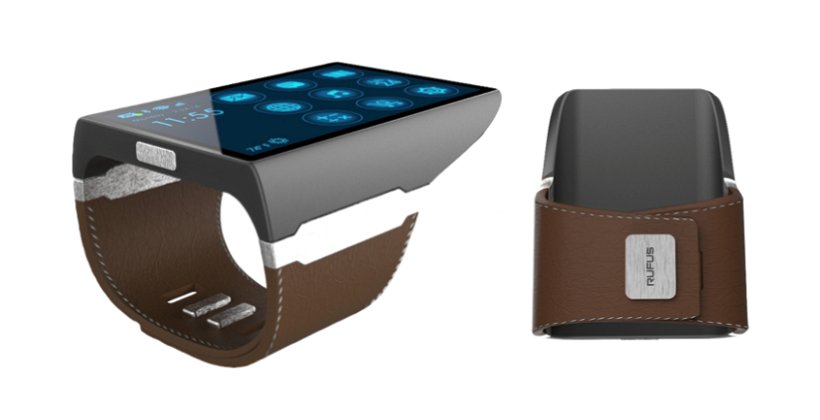 Rufus Cuff super-sized smartwatch hits funding goal - SlashGear