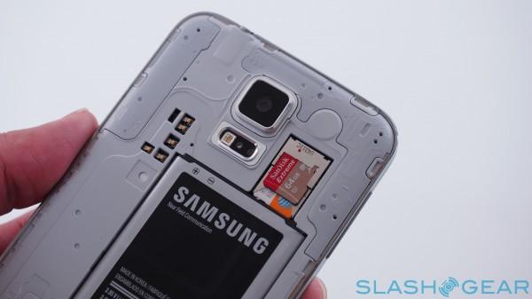 Galaxy S5 memory card slot