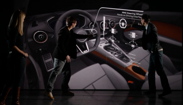 Audi TT Virtual Cockpit overlay