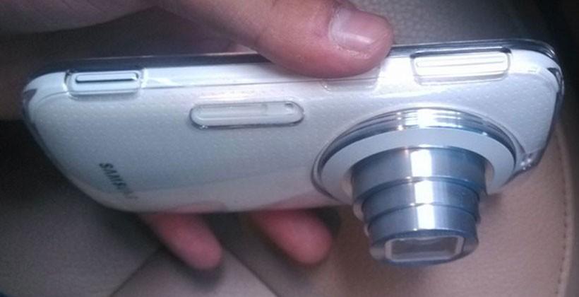 Galaxy K smartphone leaks with 10x optical zoom lens extended
