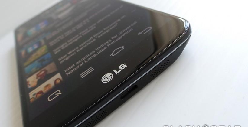 LG G3 specifications dropping back