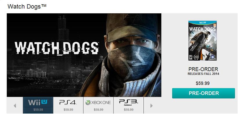 Watch Dogs Coming To Wii U This Fall Slashgear