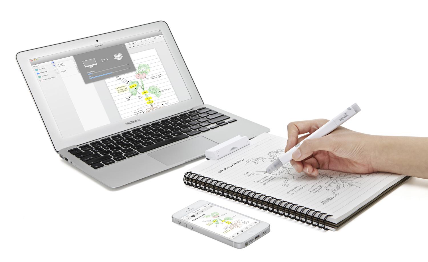 Equil Smartpen now available, digitizing your notes in realtime