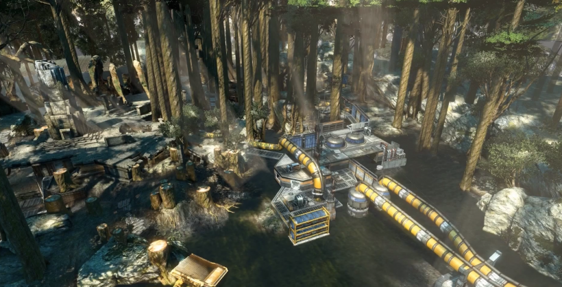 Titanfall video shows new Swamplands level being built