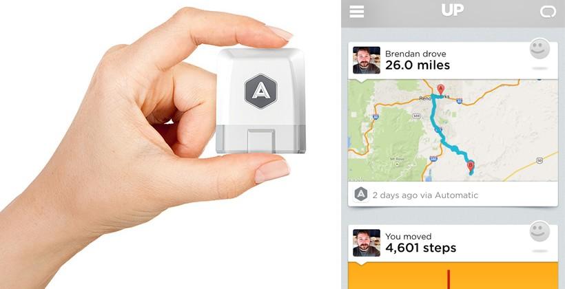 Automatic Pipes Driver Data Into Jawbone Up App Slashgear Automatic Pipes Driver Data Into Jawbone Up App Slashgear