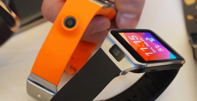 samsung smart watch phone with sim and camera