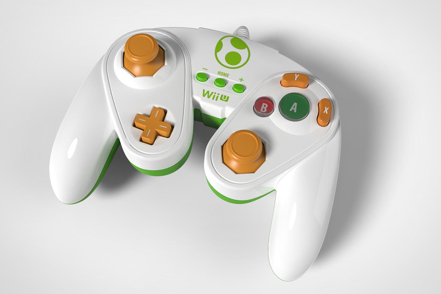 Game pads. Геймпад Nintendo Wii u Remote Plus Yoshi Edition. Remote Yoshi