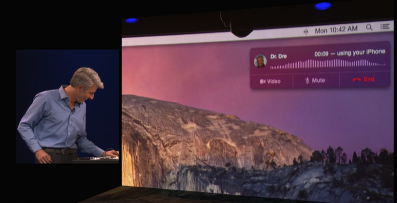 Dr Dre speaks with Apple onstage at WWDC 2014