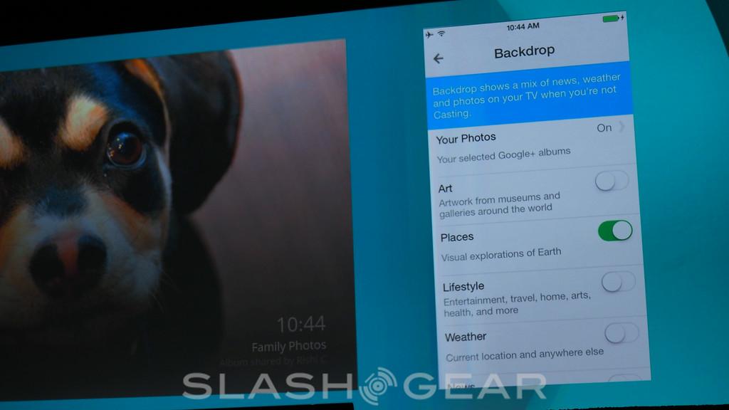 Chromecast Backdrop gives your TV a personalized screensaver SlashGear