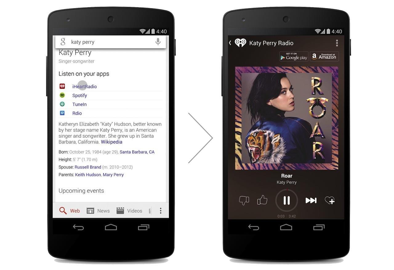 Google bakes music playback shortcuts into Android search SlashGear