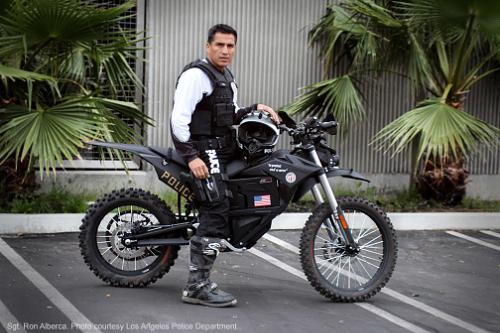 LAPD adds Zero MMX electric motorcycle to patrol fleet