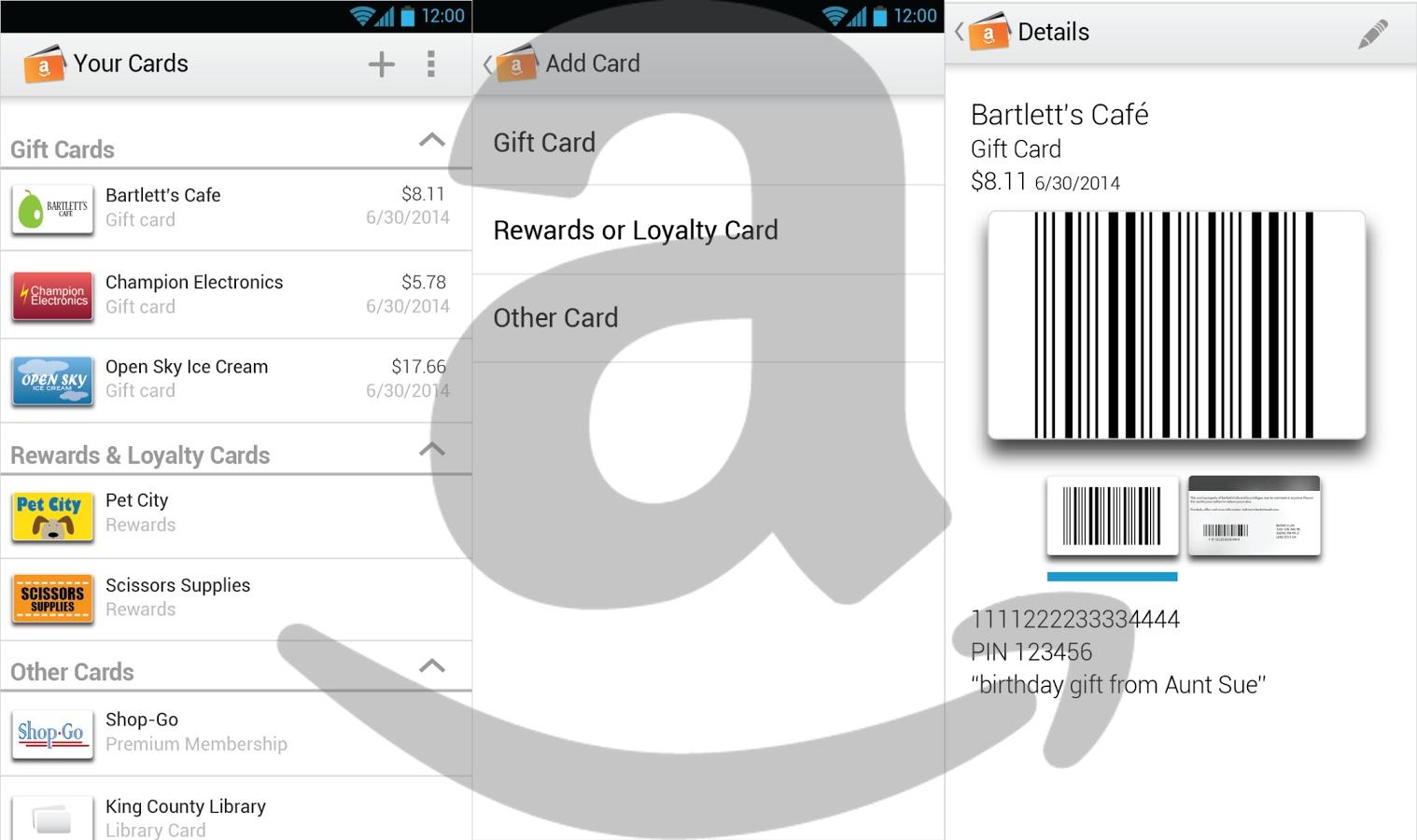Amazon Wallet here to store your loyalty cards, not buy stuff SlashGear