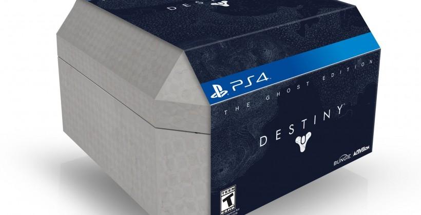 Destiny Collectors Editions detailed with the Ghost