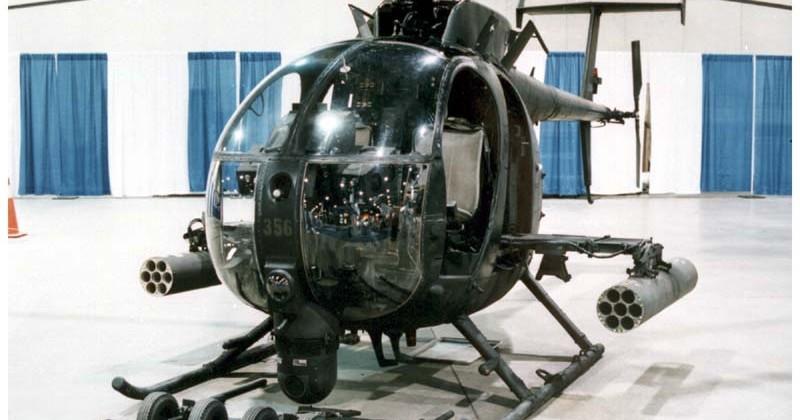 MH-6 Little Bird: the military’s super-fast and small combat helicopter