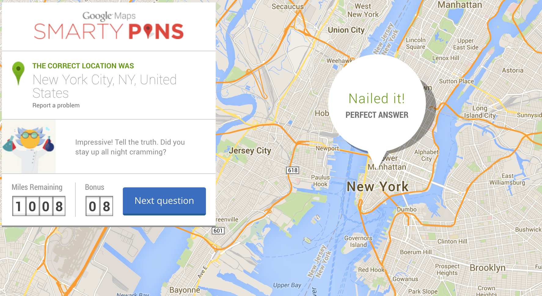 Smarty Pins from Google brings trivia to Maps SlashGear