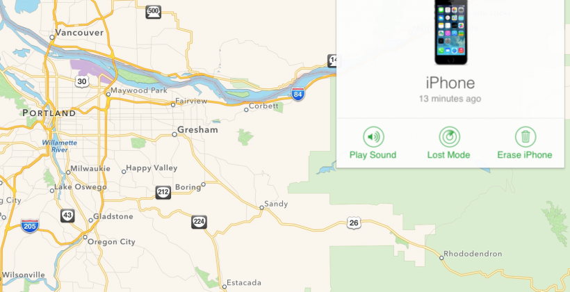 Apple Maps make their way to the web via iCloud