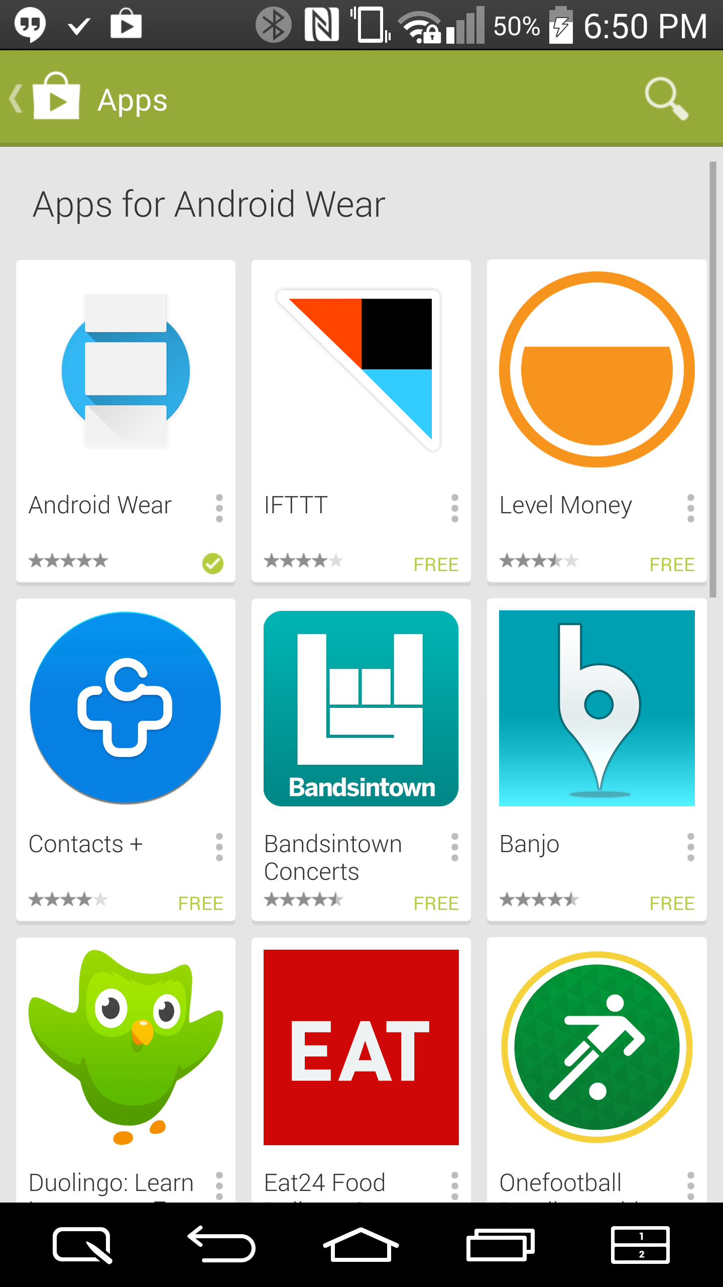 wear apps android