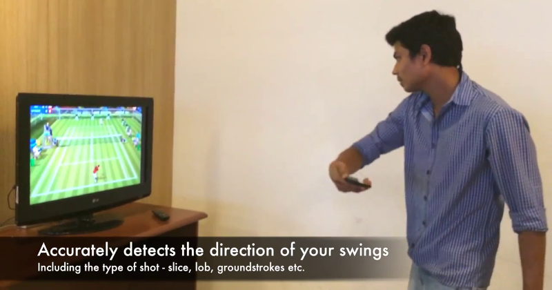 Rolocule Motion Tennis uses a Chromecast for Wii-like fun
