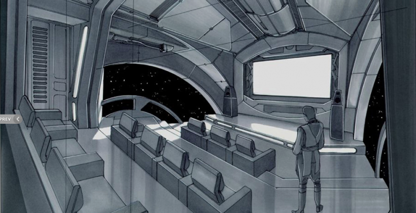 Epic Star Wars home theater designed by TPM master
