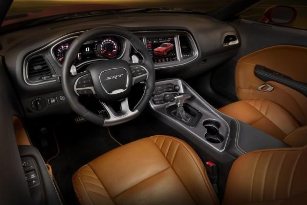 2015 Dodge Challenger SRT with the HEMI® Hellcat engine - Sepia