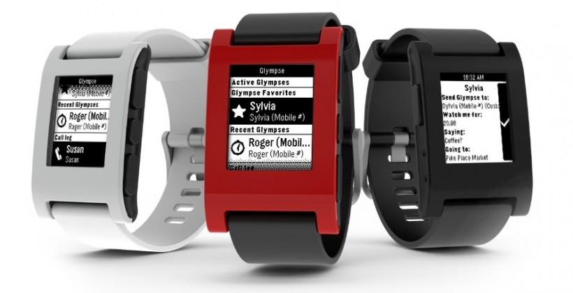 Glympse for Pebble hits wrists for swifter location sharing