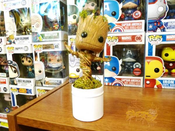gold groot funko pop