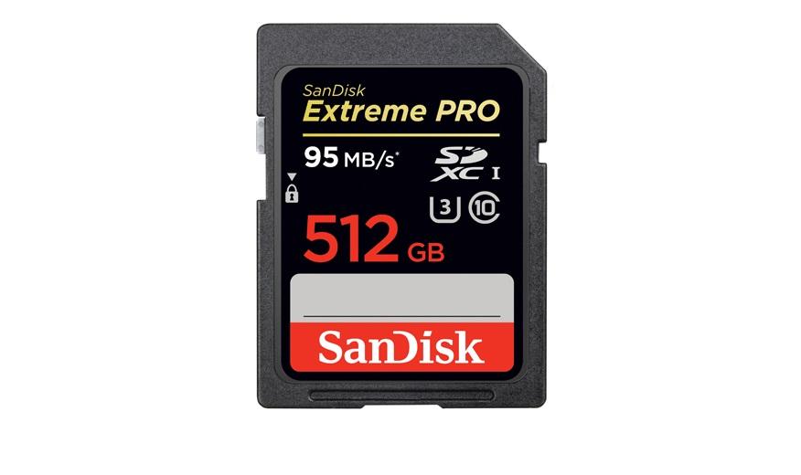 SanDisk 512GB Extreme PRO SDXC a highcapacity memory card for pros SlashGear