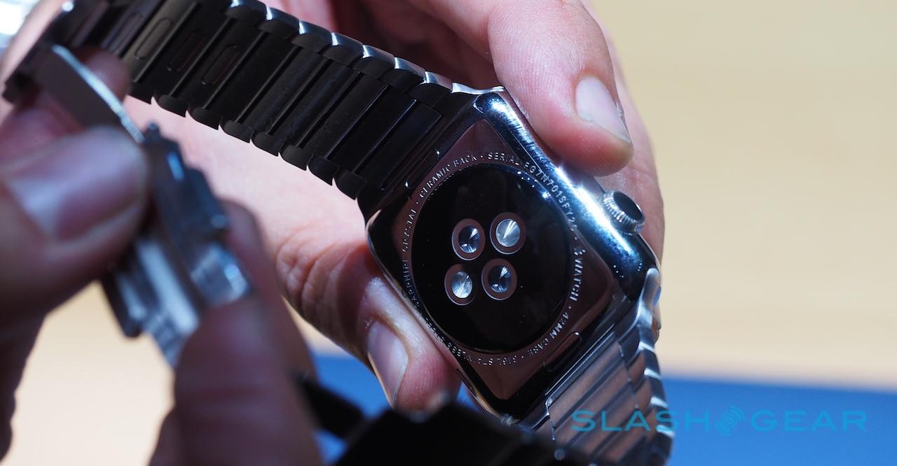 apple watch 4 on hand