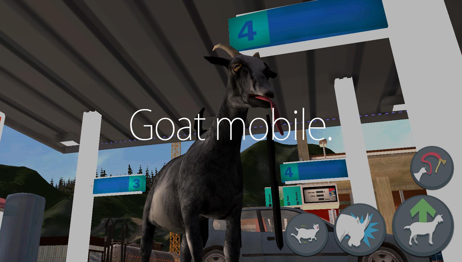 Goat Simulator Review Iphone Android Addiction Slashgear
