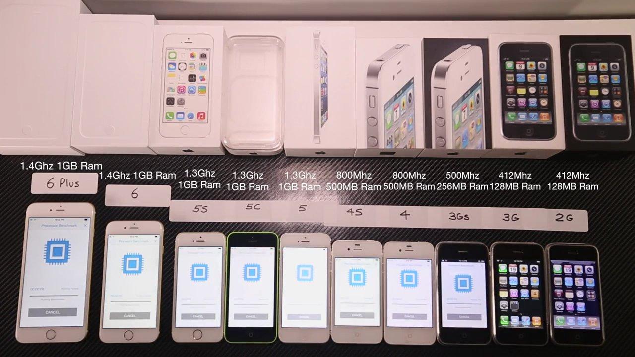 All iPhone generations in retrospect incremental changes SlashGear