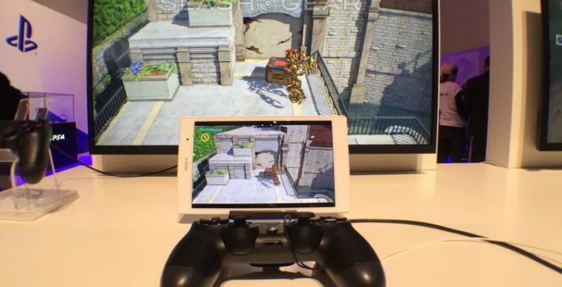 sony xperia ps4 remote play