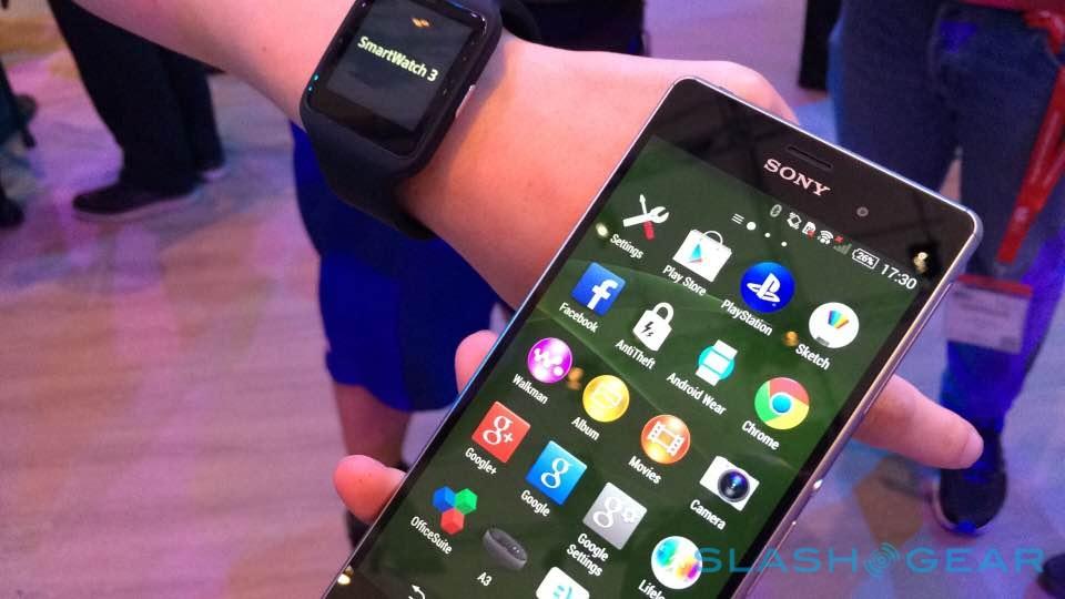 sony smartwatch 3 play store