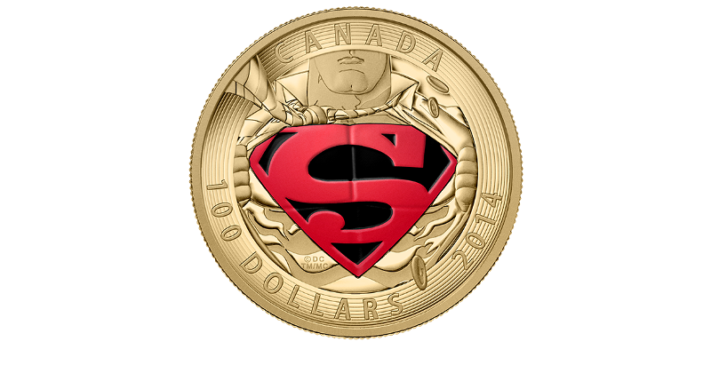 Superman gets limited edition coins from Canadian mint