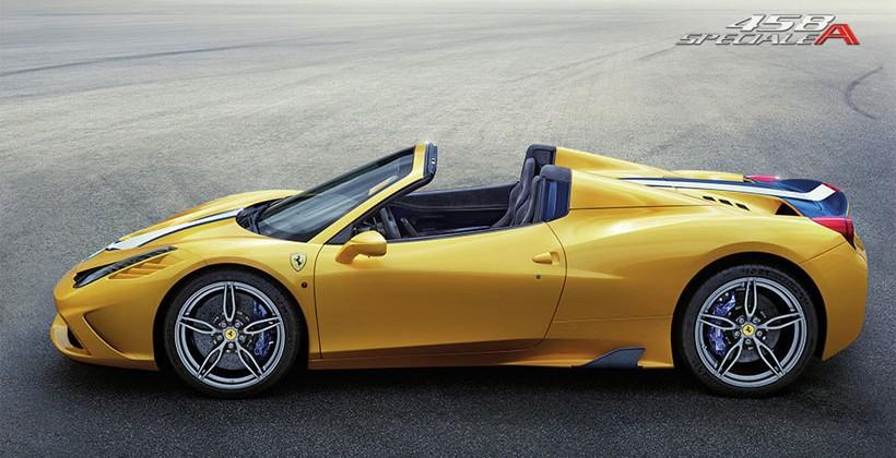 Ferrari 458 Speciale A Drop Top Hits 100 Km H In 3 Sec Slashgear Ferrari 458 Speciale A Drop Top Hits 100 Km H In 3 Sec