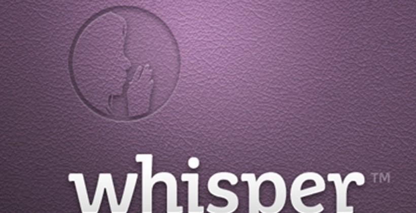 Whisper found to be tracking users, sharing info