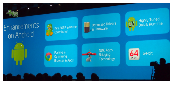 New Android L preview image greenlights 64-bit apps