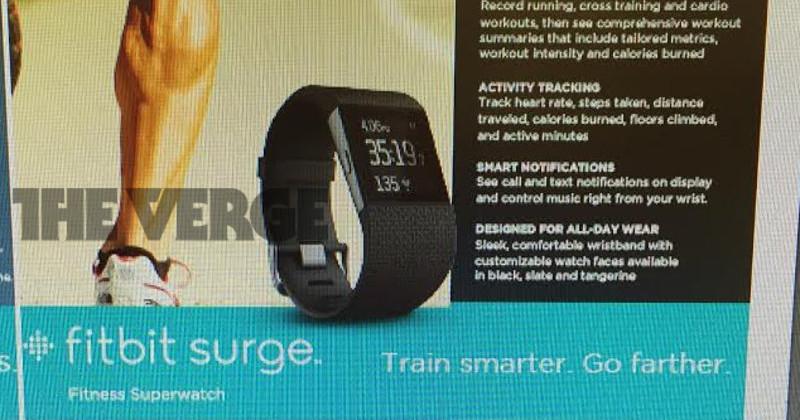 Fitbit Surge leak reveals “superwatch” aspirations