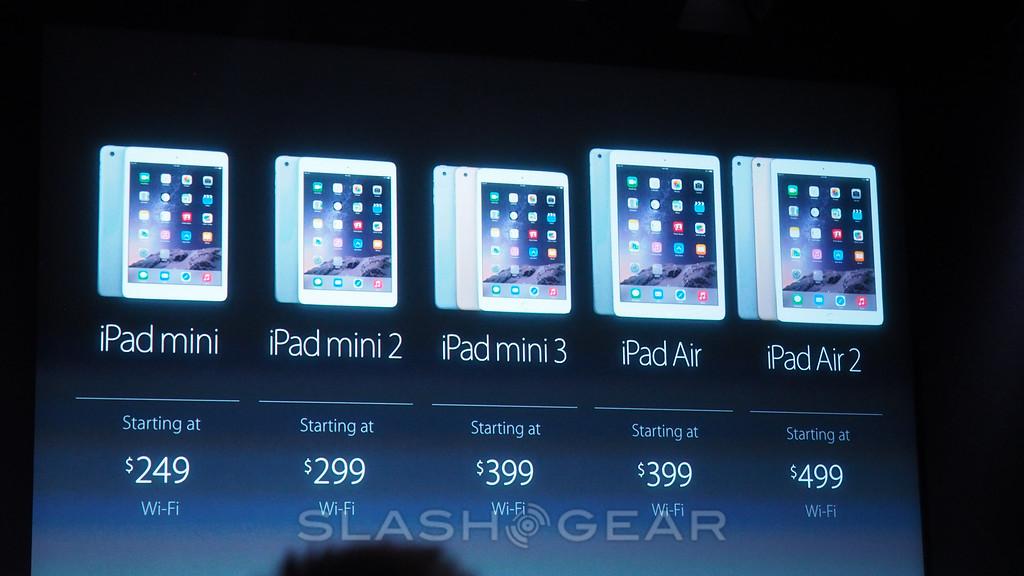 This is Apple's iPad range - SlashGear