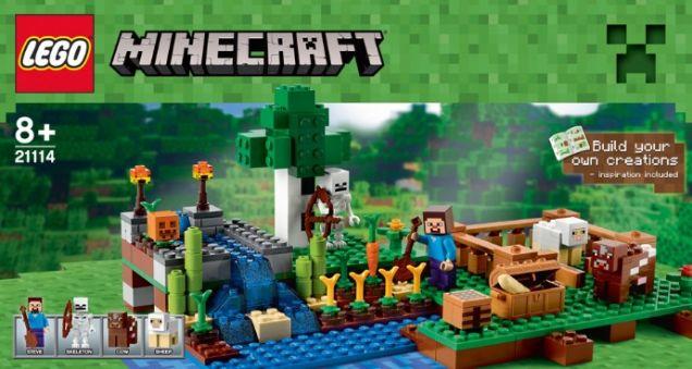 new lego minecraft sets