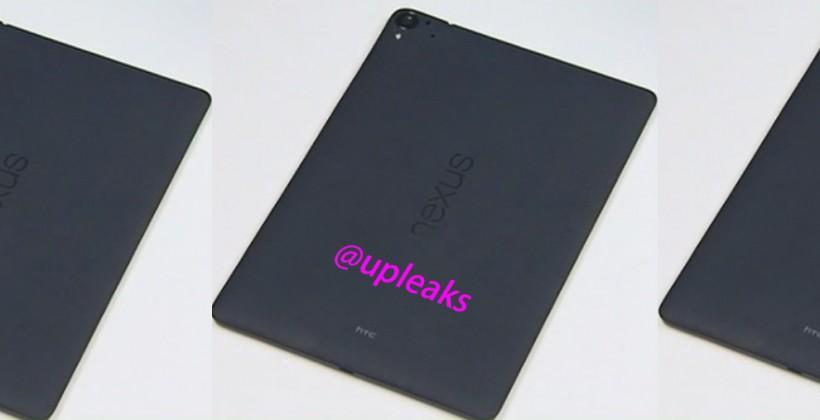 Nexus 9 (HTC T1) tablet leaks its backside
