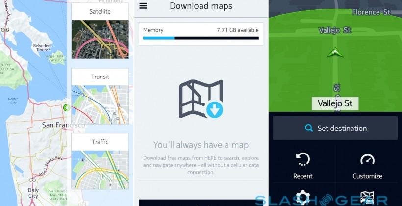 Nokia HERE Maps arrives on Galaxy smartphones