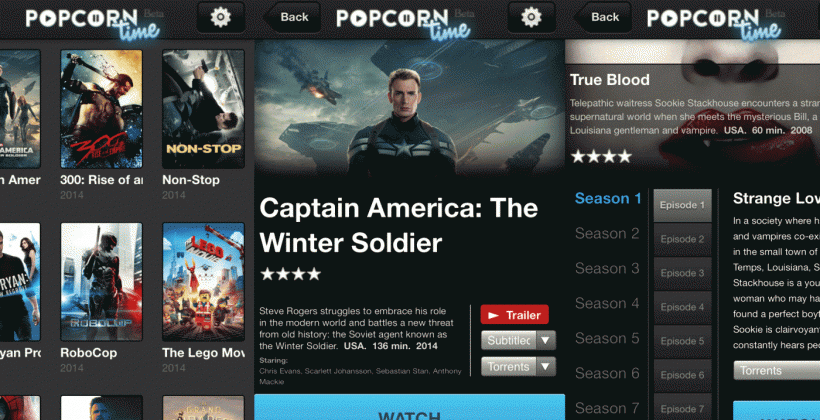 Popcorn Time enters iOS via the jailbroken backdoor