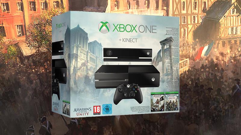 New Microsoft Xbox One Console Assassin S Creed Unity Bundle No Game 885370868678 Ebay