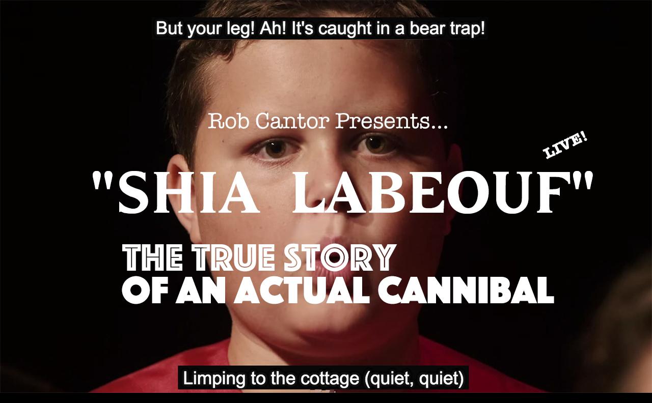 Shia LaBeouf music video tells tale of "actual cannibal ...