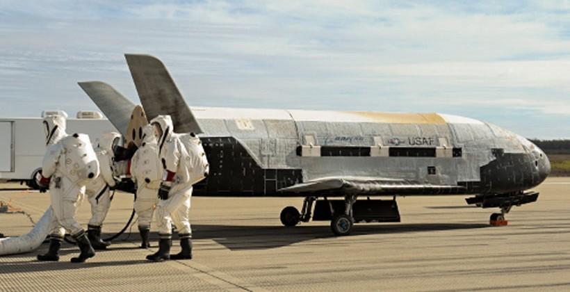 Boeing X-37B orbital test vehicle touches down after third successful flight