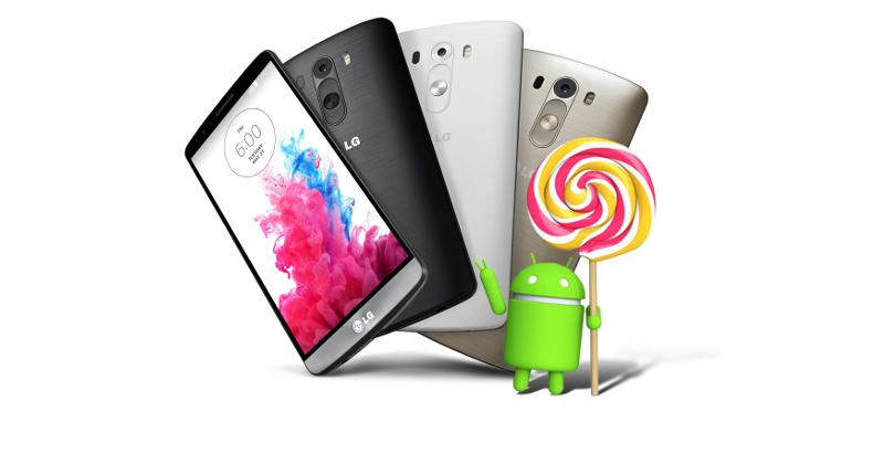 LG G3 to lay claim to first Android 5.0 update